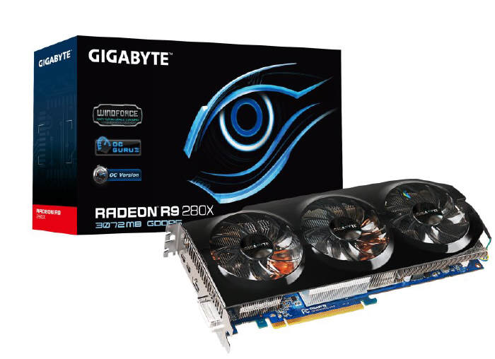 GIGABYTE - Radeony R9 280X i R9 270X Overclock Edition