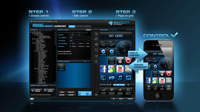 ROCCAT Power-Grid - smartfon przyjacielem PC-ta