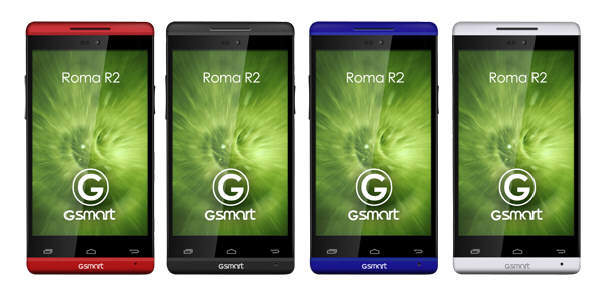 GSmart Roma R2 - nowy smartfon Gigabyte