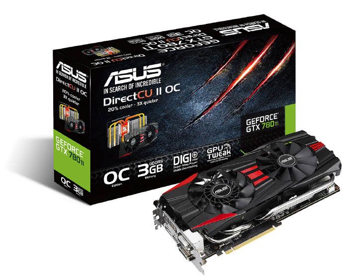 Karta ASUS GTX 780 Ti DirectCU II