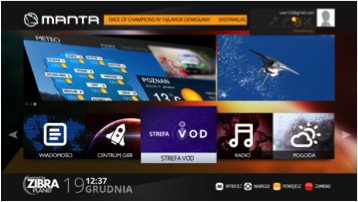 Manta - pierwszy w Polsce dekoder DVB-T z obsugą HbbTV