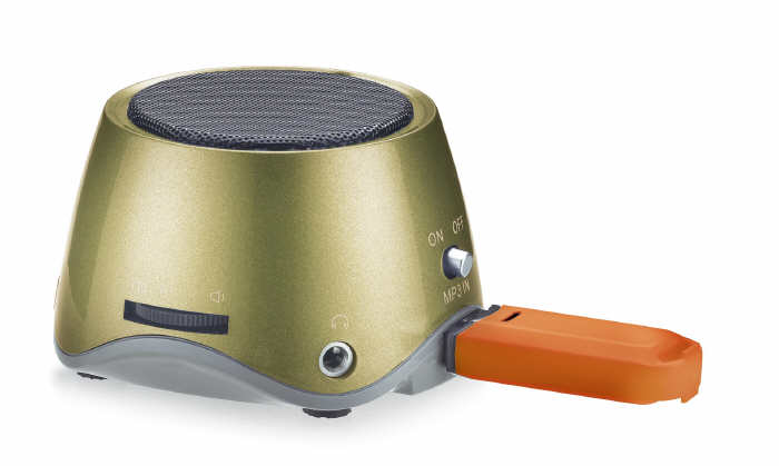 Genius SP-i320 - Mobilny gonik z odtwarzaczem MP3