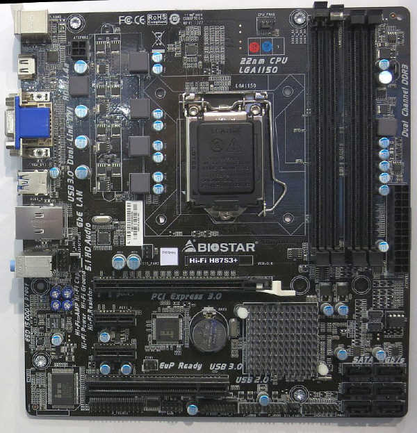 ASRock i Biostar prezentuj pyty z gniazdem LGA 1150