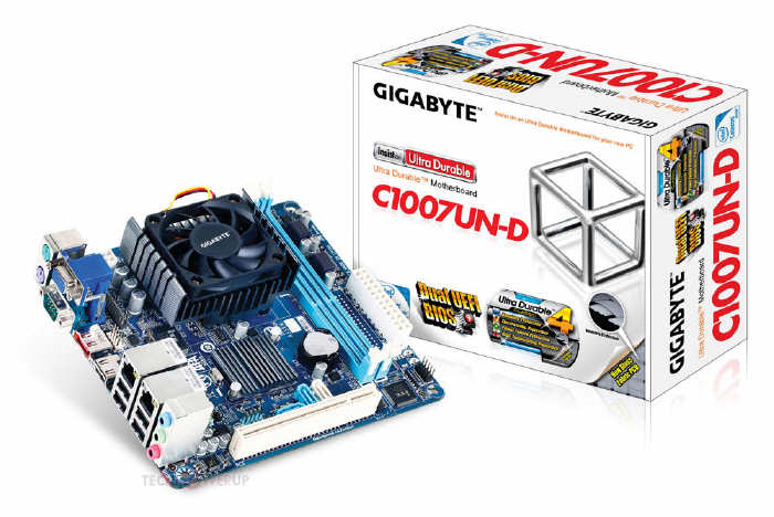 GIGABYTE C1007UN-D Mini-ITX
