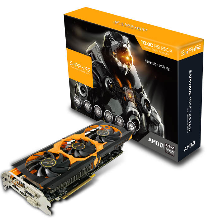 SAPPHIRE - TOXIC Edition, Vapor-X i Dual-X