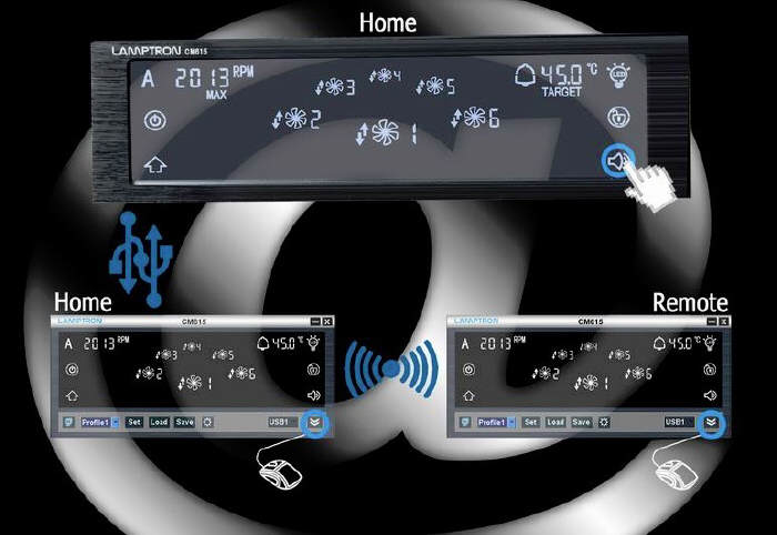 Lamptron CM615 Fan Controller