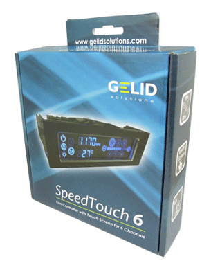GELID SpeedTouch 6 - wentylatory pod kontrol