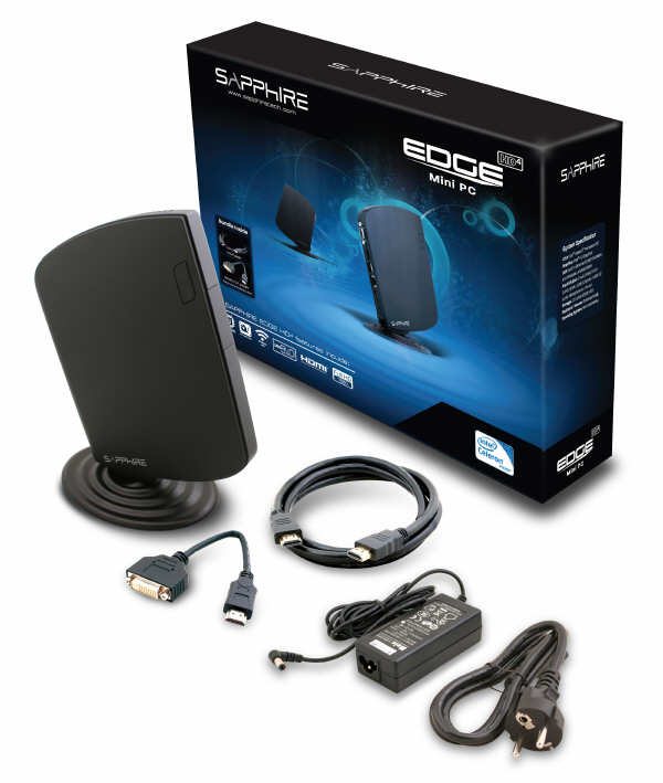 SAPPHIRE Edge HD4 – energooszczdny mini-PC wielkoci ksiki