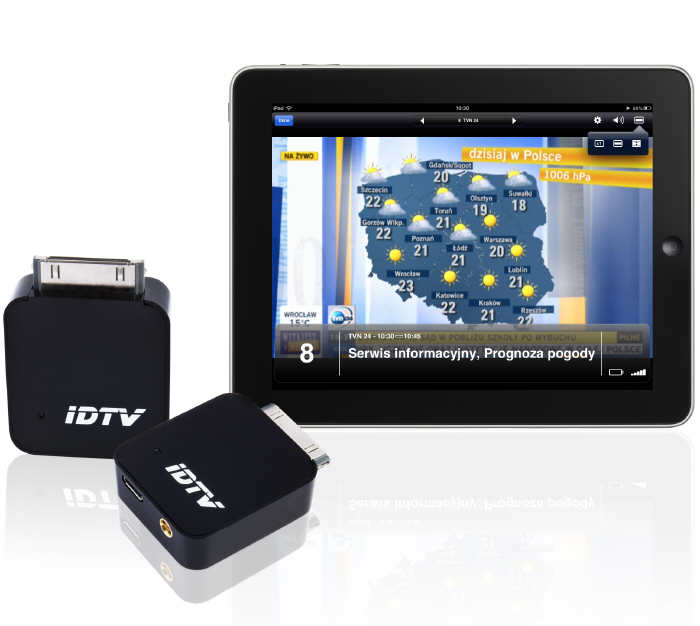 Tuner telewizyjny iD-iPadTV do iPhone’a oraz iPada
