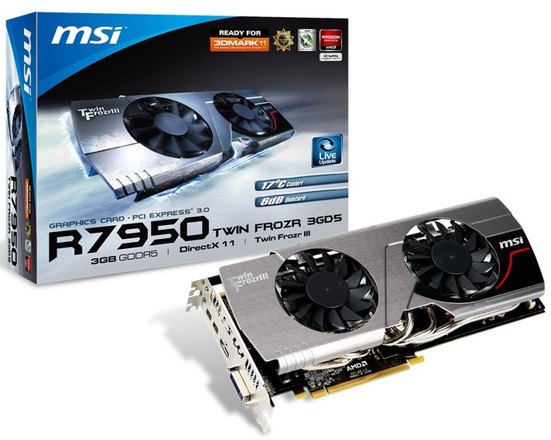 MSI Radeon HD 7950 Twin Frozr Boost Edition OC 