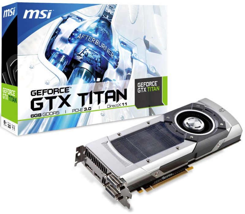 Nvidia GeForce Titan w wielu odmianach