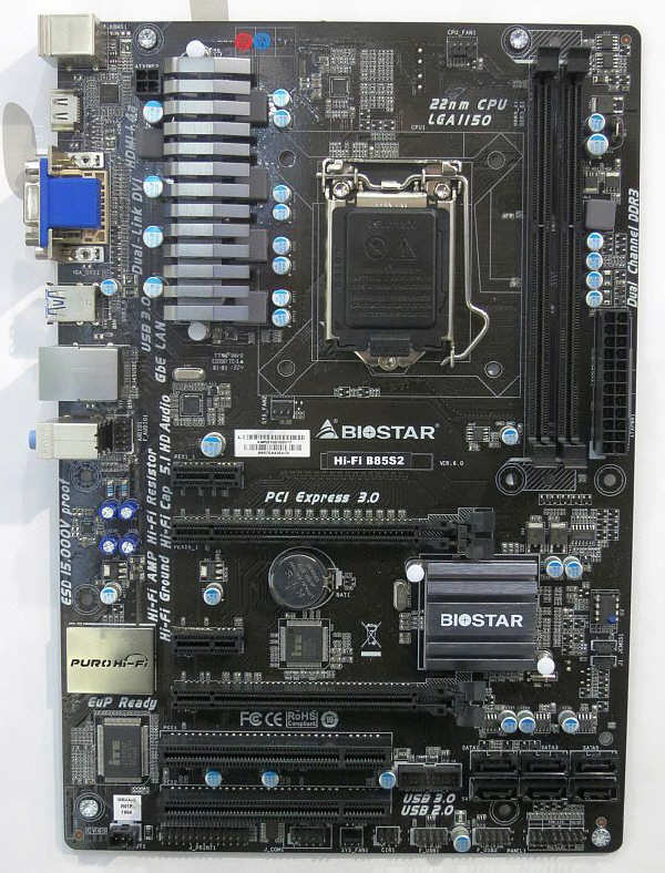 ASRock i Biostar prezentuj pyty z gniazdem LGA 1150