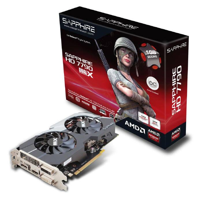 SAPPHIRE HD 7790 OC z cichym i wydajnym chodzeniem Dual-X