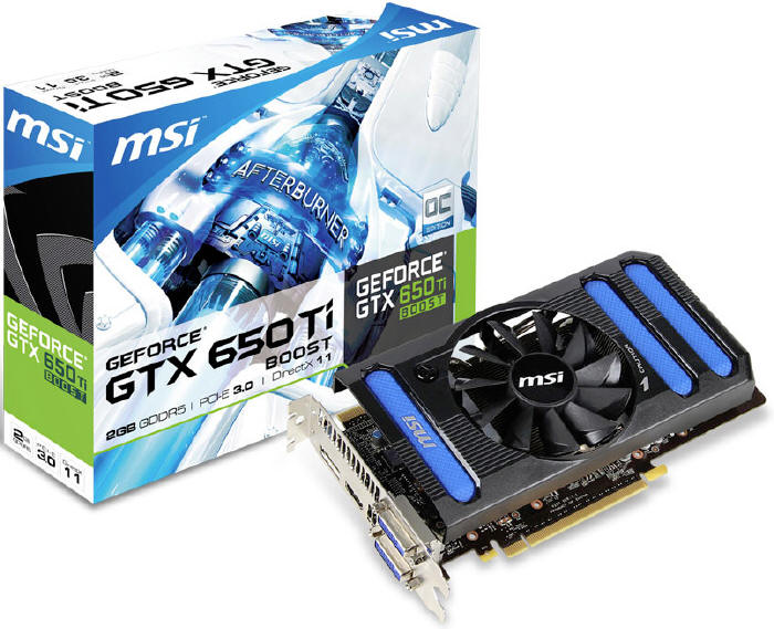 NVIDIA GeForce GTX-650 Ti Boost debiutuje