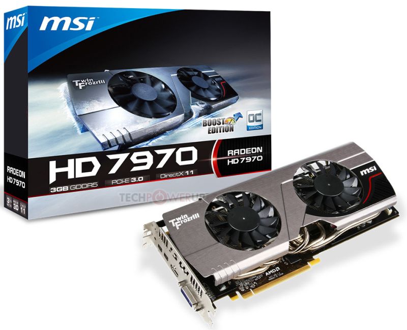 MSI prezentuje Radeona HD7970 w wersji Boost Edition 