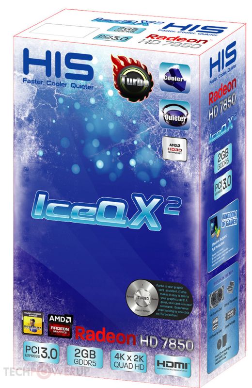 HIS HD7850 IceQ X2 oraz IceQ X2 Turbo