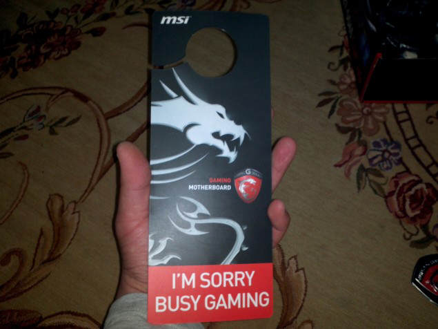 MSI Z87-GD65 Gaming Motherboard - pierwsze zdjcia
