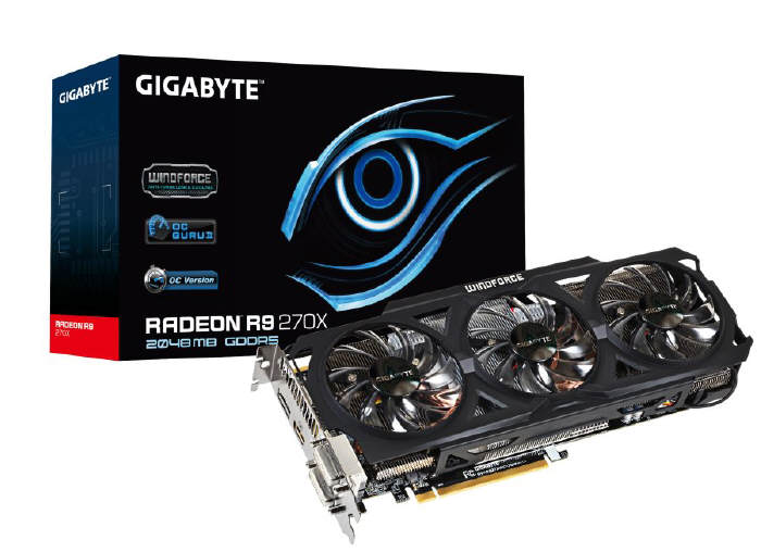 GIGABYTE - Radeony R9 280X i R9 270X Overclock Edition