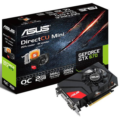 ASUS GeForce GTX 670 DirectCU Mini zadebiutowa