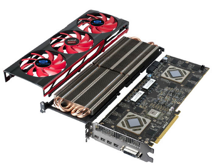 Dwuprocesorowy SAPPHIRE HD 7990 6 GB