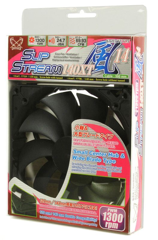 Premiera wentylatorw Slip Stream XT (PWM) od Scythe