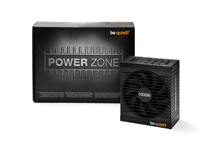 be quiet! - nowa seria zasilaczy Power Zone