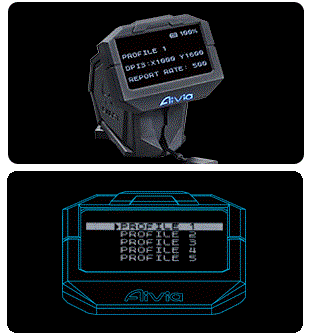 GIGABYTE Aivia Uranium - bezprzewodowa  mysz gamingowa