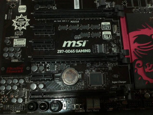 MSI Z87-GD65 Gaming Motherboard - pierwsze zdjcia