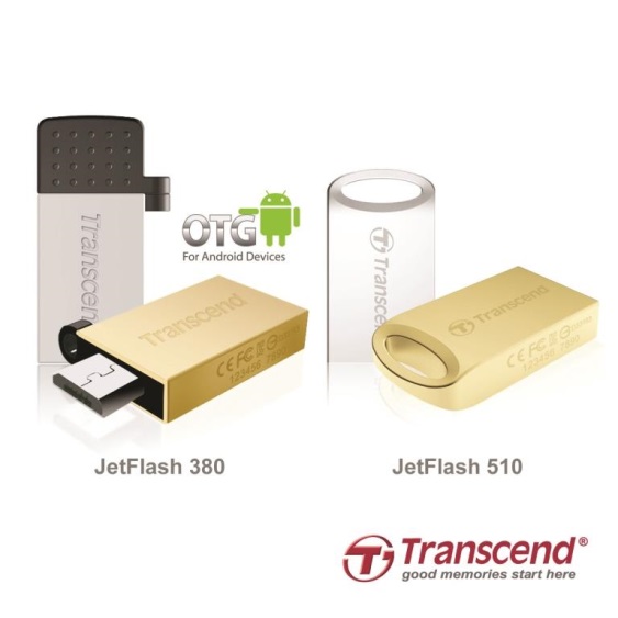 TRANSCEND JetFlash 510 oraz JetFlash 380 USB OTG