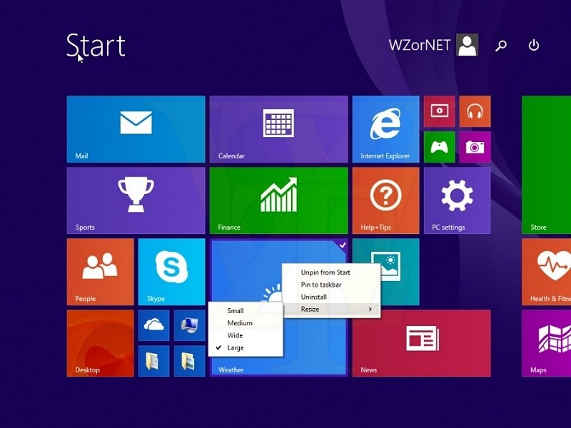 Kolejne zrzuty ekranu z Windows 8.1 Update 1