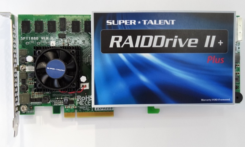 Super szybki dysk SSD od Super Talent - RAIDDrive II Plus