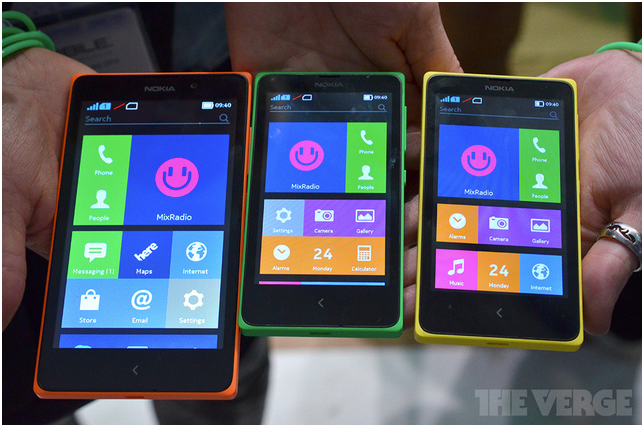 Nokia X z odblokowanym Androidem