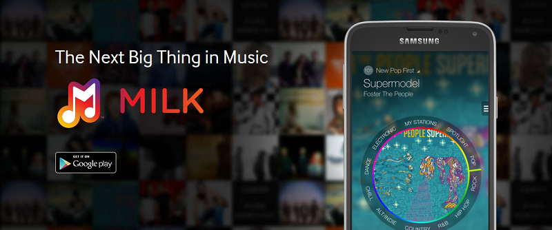 Nowa usuga Samsunga o nazwie Milk Music