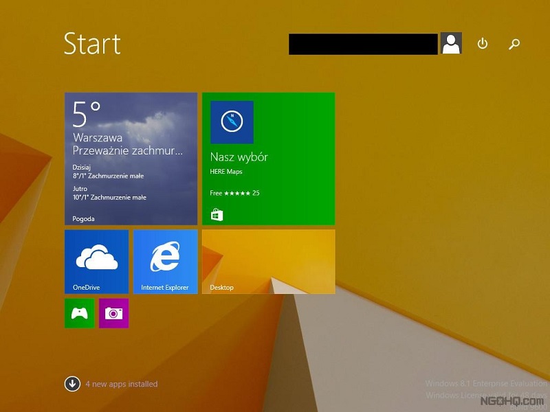 Najnowsza akutalizacja do Windows 8.1 wycieka przez pomyk