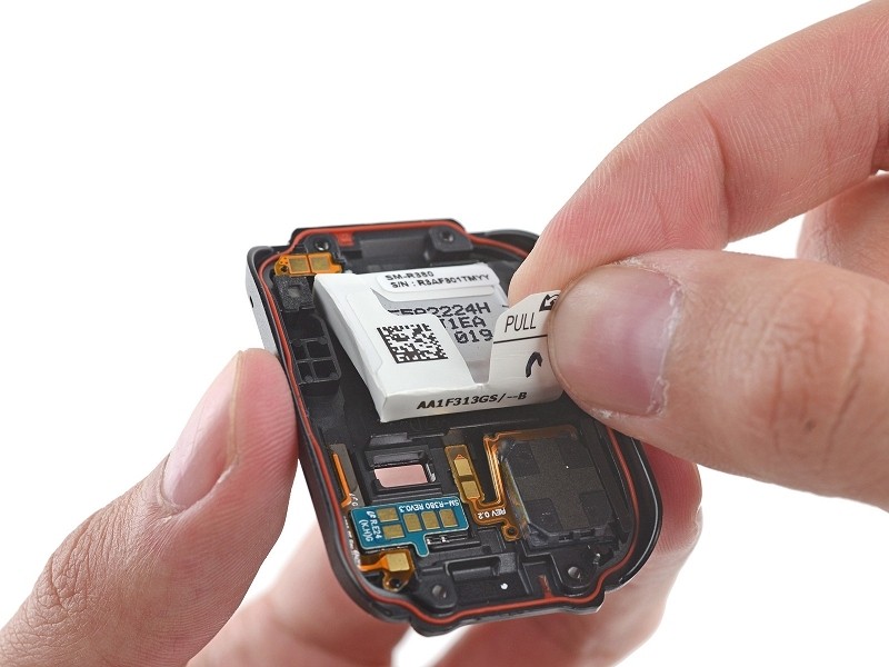 Samsung Galaxy Gear 2 rozebrany na czci