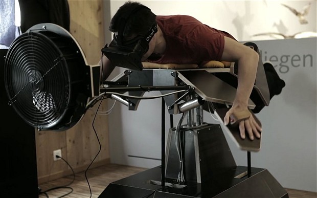 Symulator lotu Ptaka z Oculus Rift