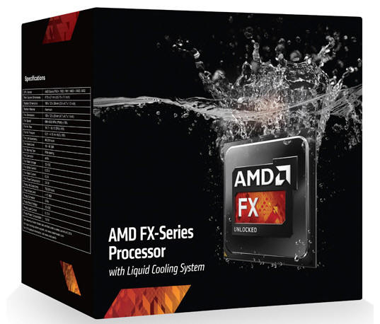 AMD FX-9590 w wodnym zestawie...