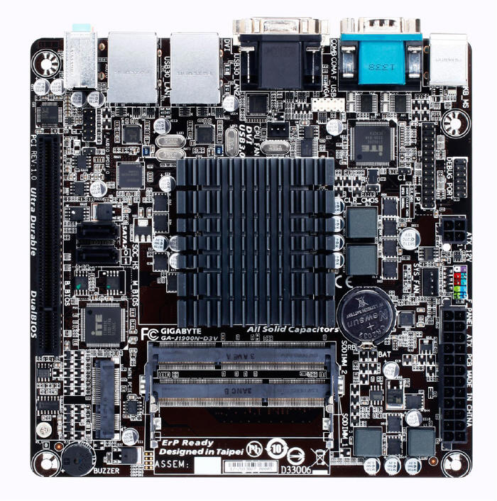 GIGABYTE GA-J1900N-D3V - płyta główna Mini - ITX