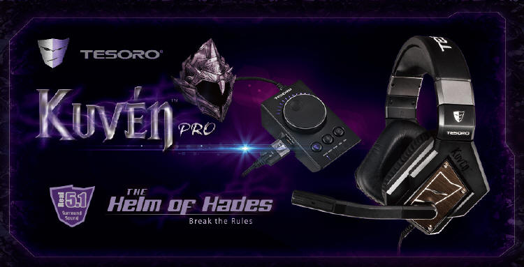 Tesoro Kυνέη.pro – headset dla graczy z dźwiękiem 5.1