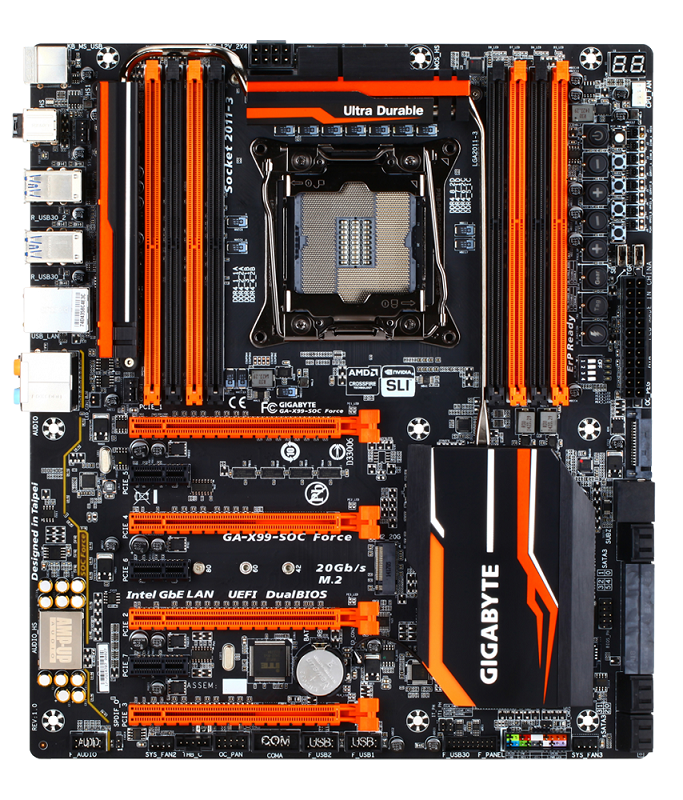 Gigabyte oficjalnie zaprezentował płyty z chipsetem X99