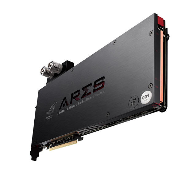 ROG Ares III – karta dwuprocesorowa, chłodzona wodą...