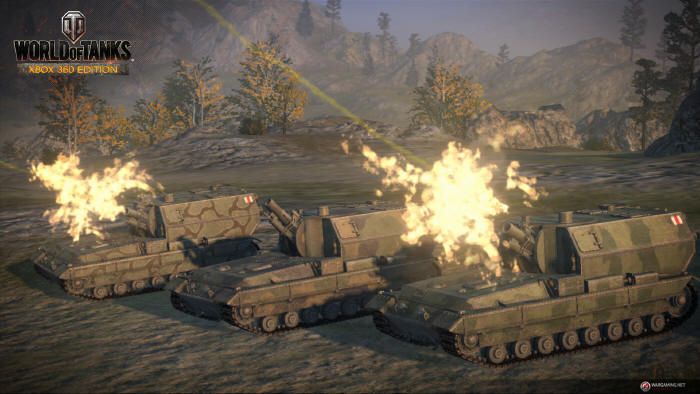 World of Tanks na Xbox 360 - Nowe czołgi i artyleria...