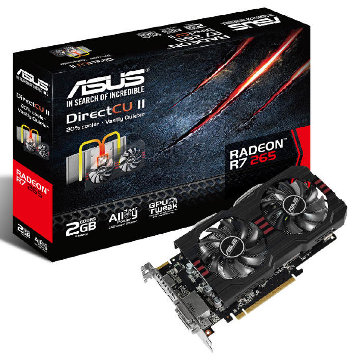 ASUS R7 265 DirectCU II