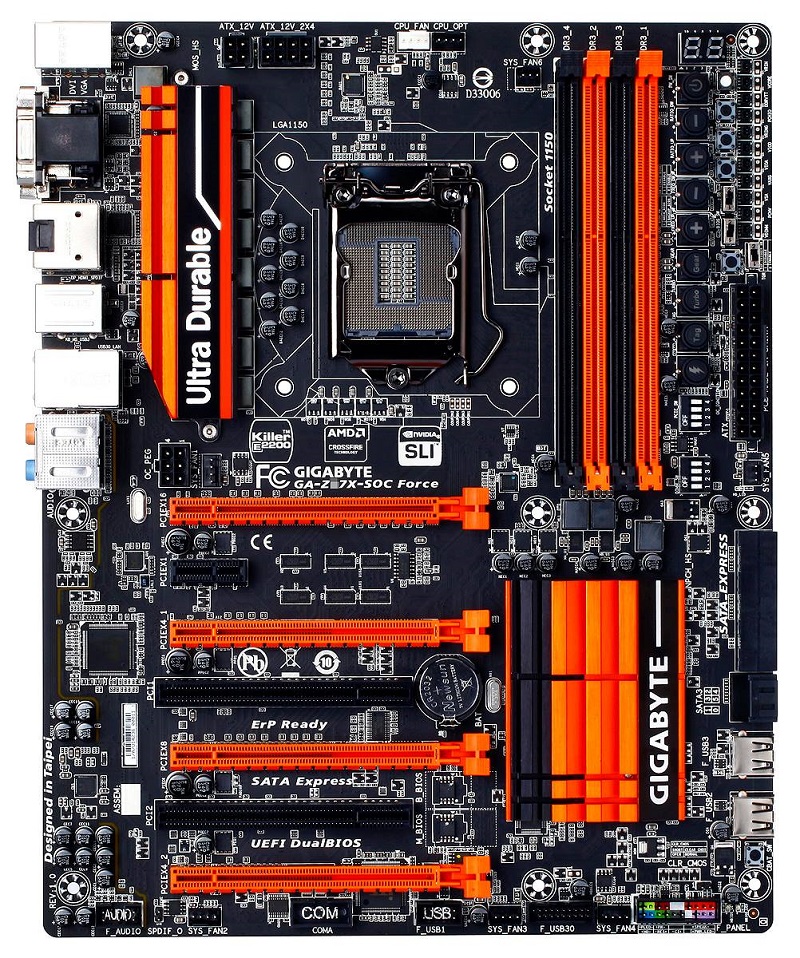 Trzy nowe pyty z seri Z97 od Gigabyte 