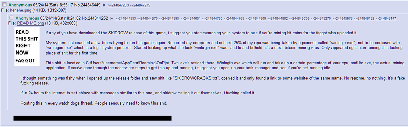 Piracka wersja Watch Dogs - ostrzeżenie