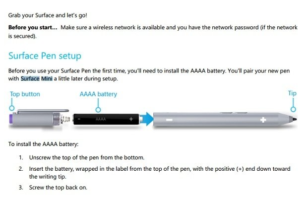 Microsoft niechcący potwierdził istnienie Surface Mini