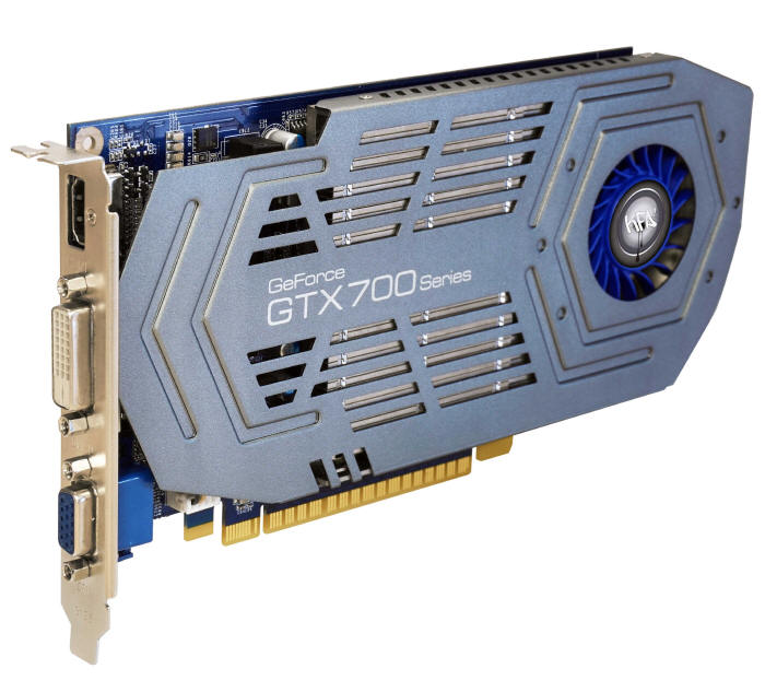 Galaxy GeForce GTX 750 Ti Razor Single-slot