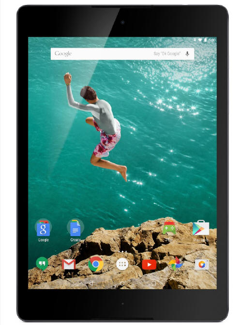 HTC Nexus 9 z oprogramowaniem Android Lollipop