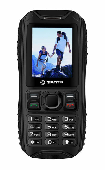 Manta GMS MS2001 Carbon – telefon do zada specjalnych