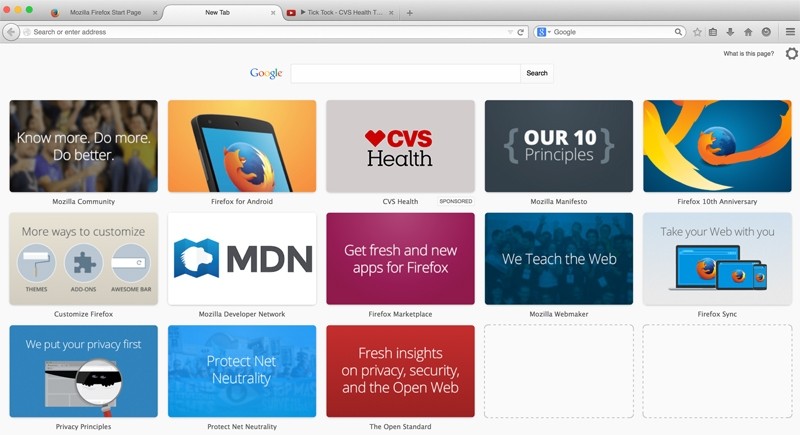Mozilla wprowadza reklamy w Firefoxie